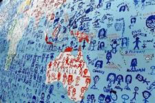 Wall map